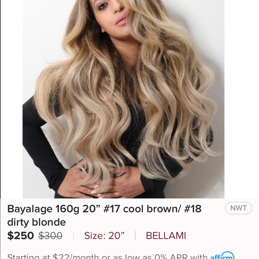 Bellami hair extensions 17/18 !!!!!IISSOOO!!!